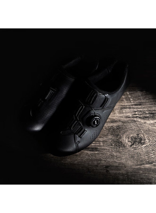 Sendik Sen Di Ke Road Bike Cycling Lock Shoes, Professional Bicycle Shoes For Men And Women, , Black, Size 43 - Image 2