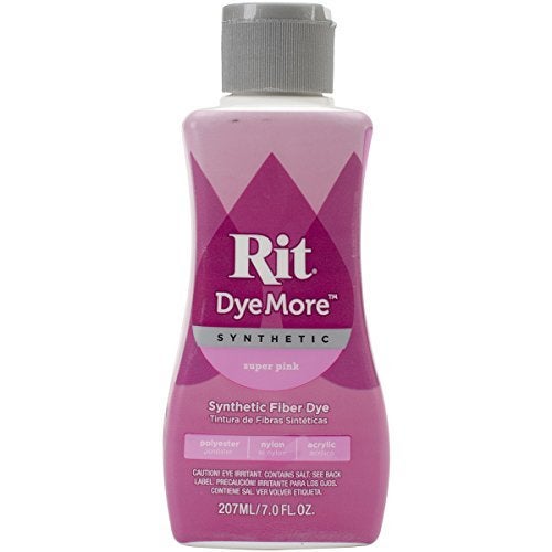 Rit Dye More Synthetic 7oz-Super Pink, Other, Multicoloured - Image 1