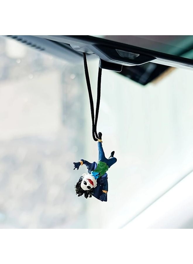 HOMESTAR Car Accessories for Men Cool Gadge Ornament Dashboard Decorations Rearview Mirror Cute Women Interior Funny Aesthetic Swinging Charms Pendant Man (Style A) - Image 4