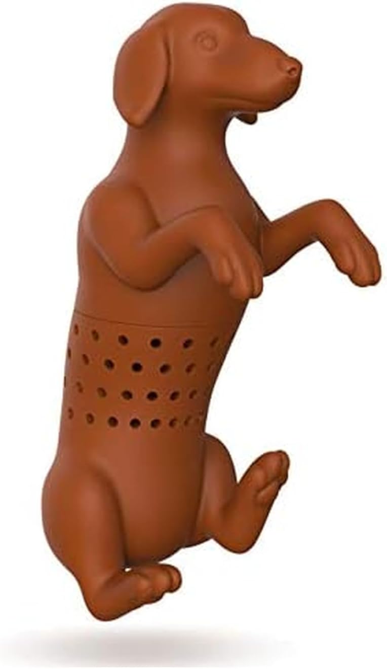 مصفاة شاي سيليكون أصلية على شكل هوت دوغ من فريد آند فريندز