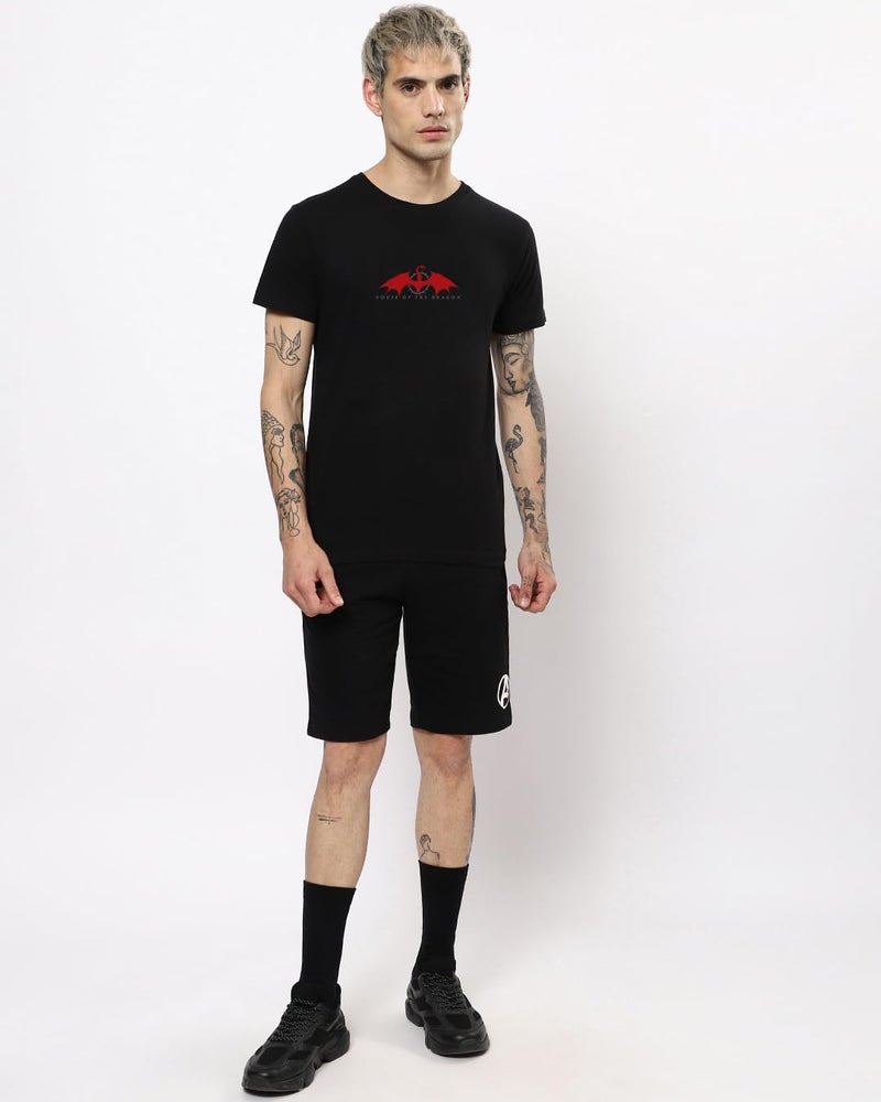 Bewakoof Men's Printed 100% Cotton T-Shirt - Regular Fit, Round Neck, Half Sleeves - Image 4
