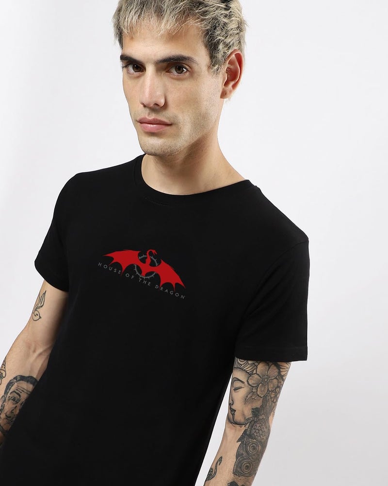 Bewakoof Men's Printed 100% Cotton T-Shirt - Regular Fit, Round Neck, Half Sleeves - Image 5