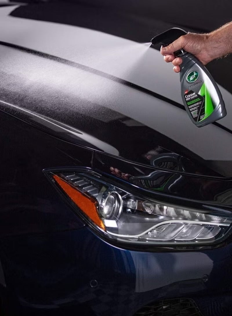 TurtleWax Ceramic Car Wax Spray for Paint Protection – Long-Lasting High Gloss and Water Resistance – 473ml - Image 5