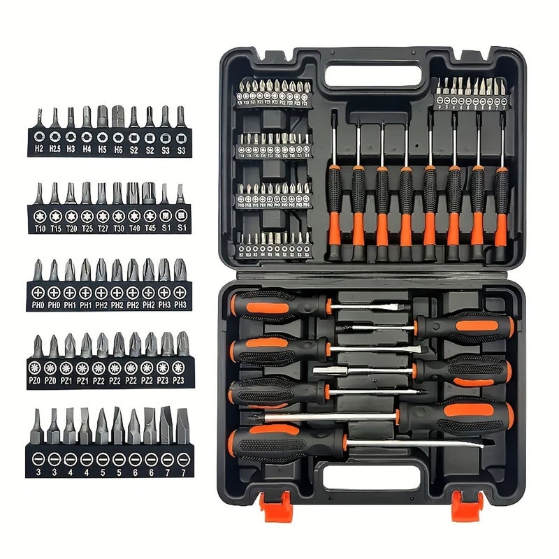 65 قطعة مجموعة أدوات فولاذ الكروم الفاناديوم مجموعة أدوات ميكانيكية محمولة صندوق أدوات مرآب المنزل - Image 5