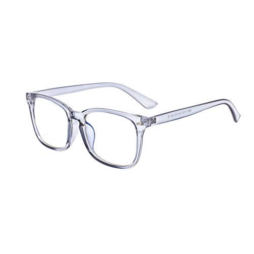 MAXJULI Blue Light Blocking Glasses,Computer Reading/Gaming/TV/Phones Glasses for Women Men(Transparent Blue) - Image 2