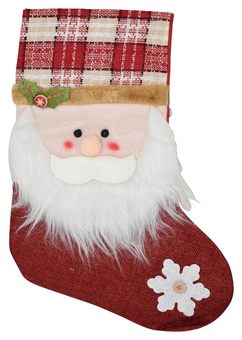 MPS MY PARTY SUPPLIERS MPS MY PARTY SUPPLIERS Christmas Santa Stockings Decoration Socks Cute Ornaments Festival Party Xmas Tree Hanging Decoration Santa Decoration Christmas Stockings - Image 1