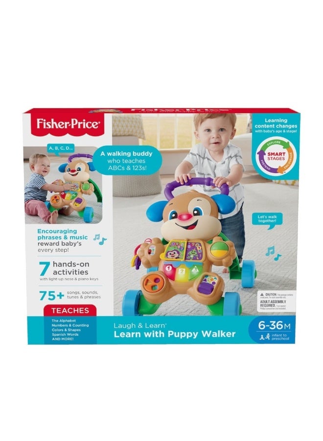 Fisher-Price Laugh & Learn Smart Puppy Walker - Image 4