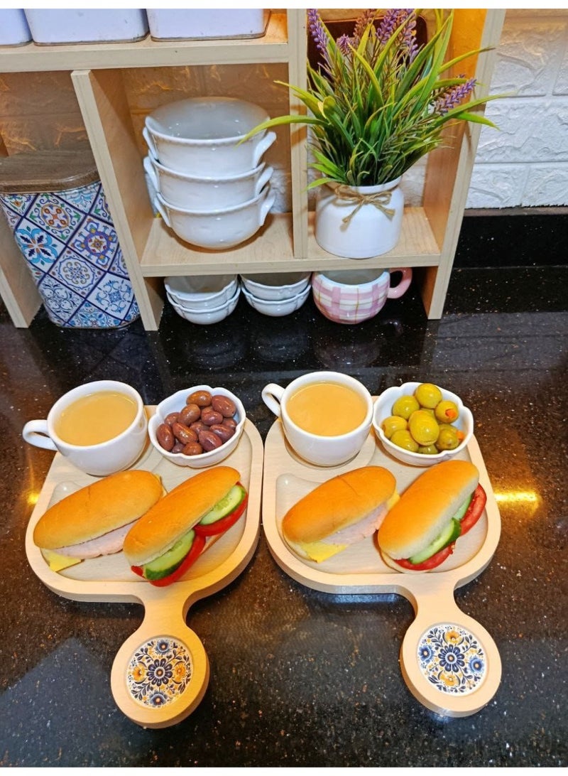 كوستر طعام خشب - Image 3