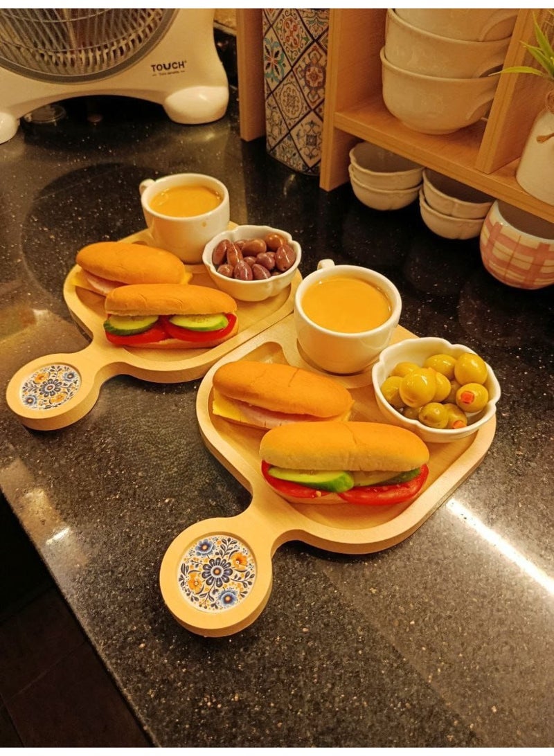 كوستر طعام خشب - Image 4