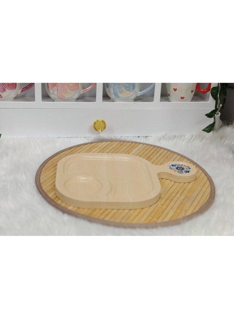 كوستر طعام خشب - Image 5