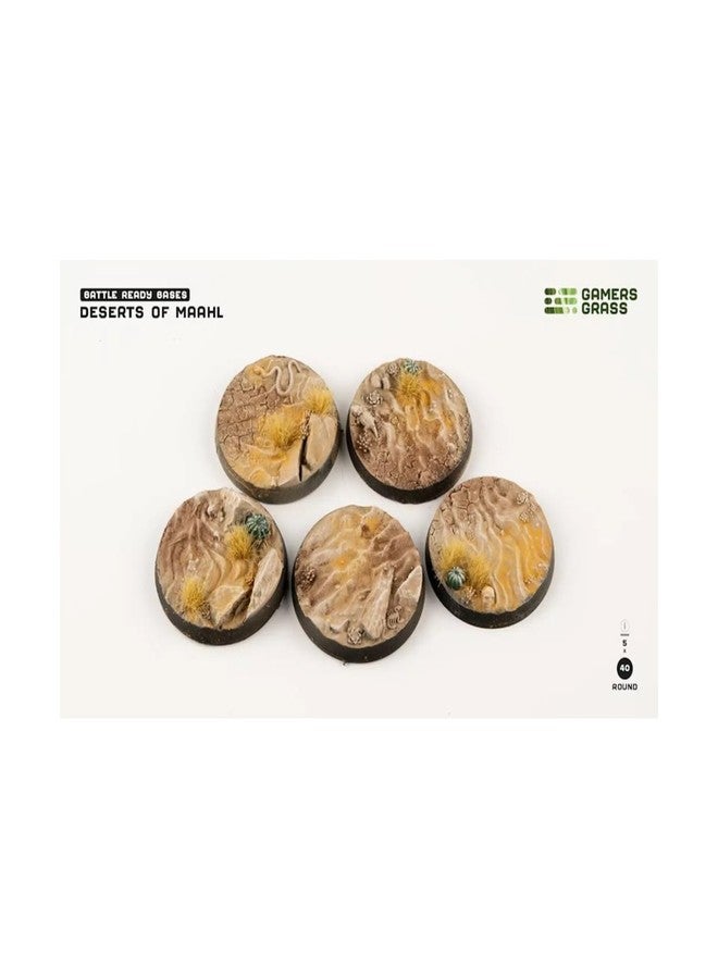 Gamers Grass Bases - Deserts of Maahl, Round 40mm (x5) - Image 2
