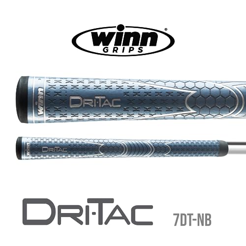 WINN DRI-TAC OVERSIZE Golf Grip, Non-Slip & Cushioned, Ultimate Comfort & Moisture-Wicking, Tackiness and Shock Absorption, Maximum Shock Absorption for Hand Fatigue Sufferers, AVS Tech, Lighter Grip Pressure, All-Weather Playability, Premium Polymer - Image 2