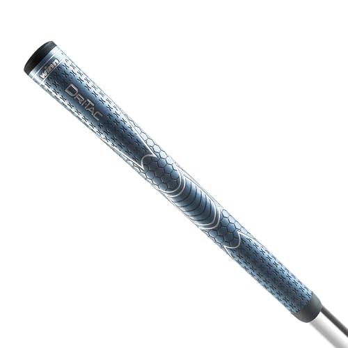 WINN DRI-TAC OVERSIZE Golf Grip, Non-Slip & Cushioned, Ultimate Comfort & Moisture-Wicking, Tackiness and Shock Absorption, Maximum Shock Absorption for Hand Fatigue Sufferers, AVS Tech, Lighter Grip Pressure, All-Weather Playability, Premium Polymer - Image 1