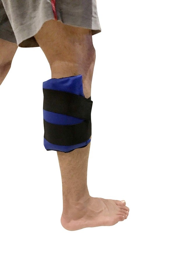 AMI Reusable Hot & Cold Gel Pack Large.Soft and flexible CE ISO Certified with Pouch and Belt for relieving pain. (Blue/Navy Blue Color) - Image 4