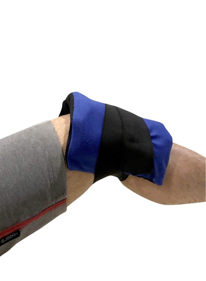 AMI Reusable Hot & Cold Gel Pack Large.Soft and flexible CE ISO Certified with Pouch and Belt for relieving pain. (Blue/Navy Blue Color) - Image 3