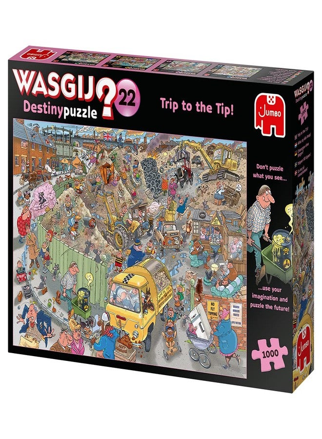 Wasgij Jumbo, Wasgij, Destiny 22 - A Trip to The Tip!, Unique Jigsaw Puzzles for Adults, 1,000 Piece - Image 2