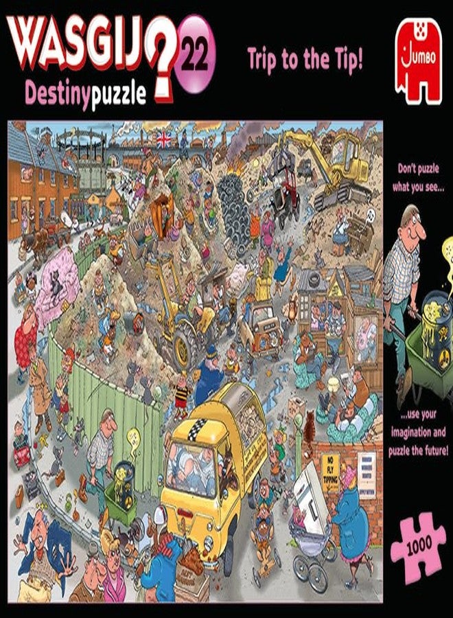 Wasgij Jumbo, Wasgij, Destiny 22 - A Trip to The Tip!, Unique Jigsaw Puzzles for Adults, 1,000 Piece - Image 3