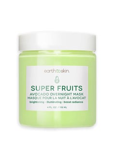 earth to skin Earth To Skin Super Fruits Avocado Overnight Mask 40 Fl Oz 