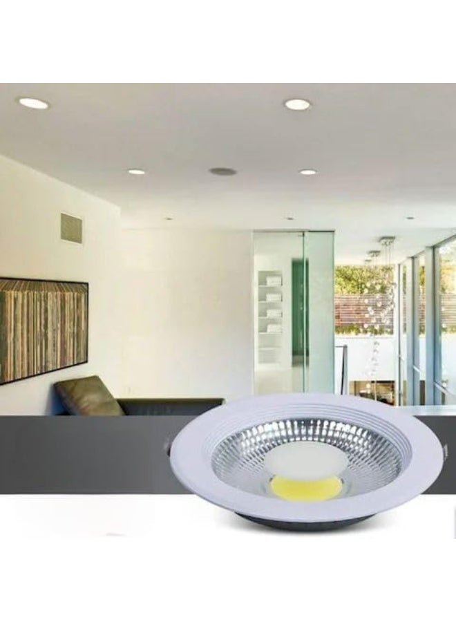 شروق الشمس 30W إضاءة LED COB داون لايت، سقف دائري غائر - Image 4
