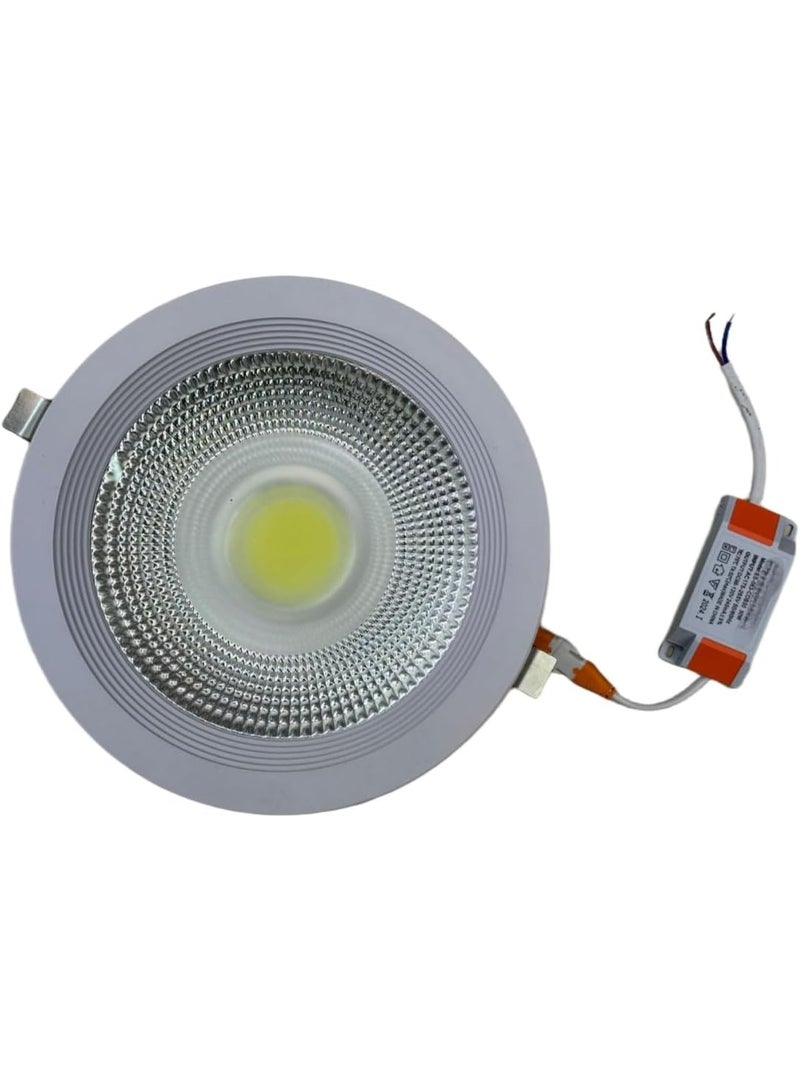 شروق الشمس 30W إضاءة LED COB داون لايت، سقف دائري غائر - Image 3