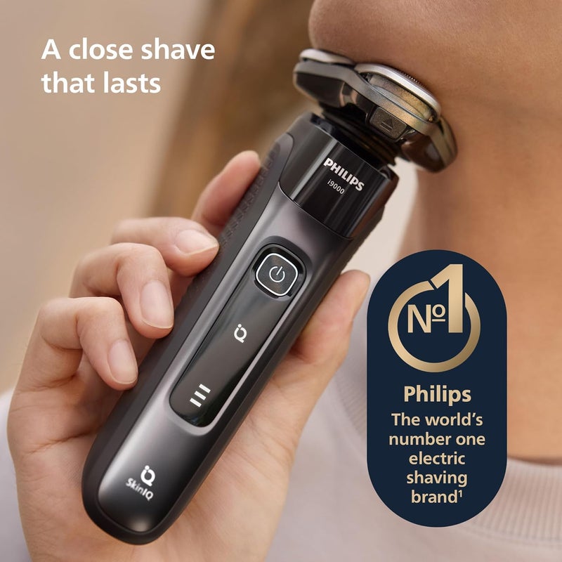 فيليبس i9000 ماكينة حلاقة كهربائية رطبة وجافة مع SkinIQ X9002/05 - Image 2