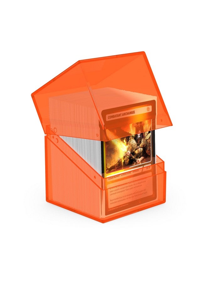 Ultimate Guard حافظة بطاقات Ultimate Guard Boulder 100+ الشفافة، حافظة للعب بطاقات TCG مزدوجة الأكمام، بوبى توباز، تخزين آمن ودائم لألعاب بطاقات التداول، شفاف - Image 2