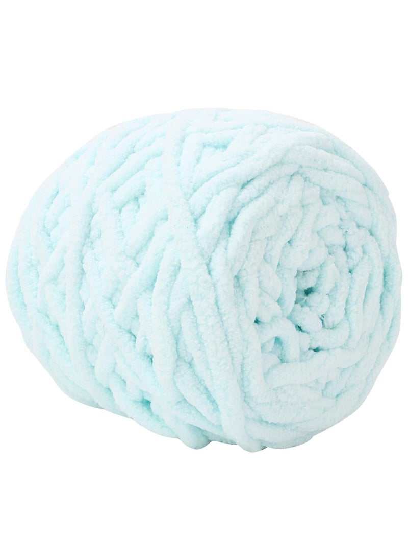 2-Piece Knitting Wool Yarn,Knitting Yarn Coarse Yarn for Crochet, Soft Chunky Yarn for Projects Making Plush Balls Handmade Bags Sweaters Shoes Hats Blankets Scarves Blue - pzsku/Z938C03F50BDCB2704AB4Z/45/_/1721383846/f7edb3bf-3352-4fee-a989-deeb84b8ed7a