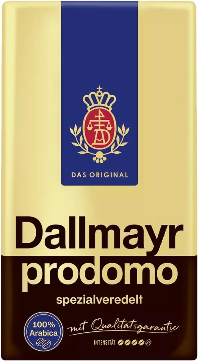 Dallmayr Prodomo Ground Coffee, 17.6 Ounce (Pack of 2) - Premium Arabica Blend - Image 2