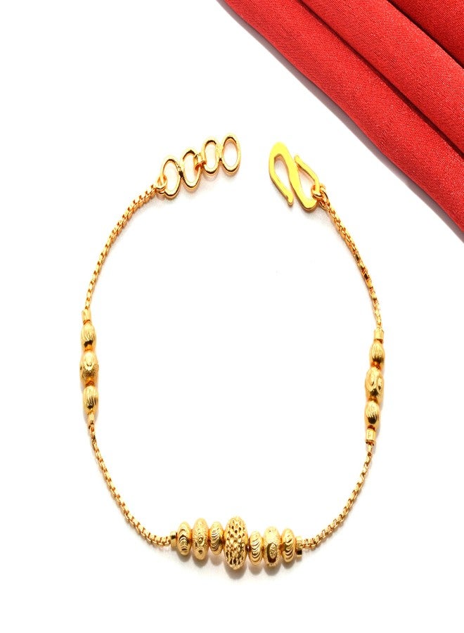 JHB Gram Gold Plated Attractive Fashion Jewellery Bracelets for Women's and Girl's - Image 4
