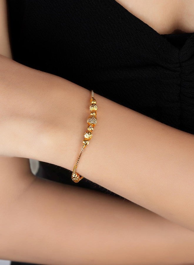 JHB Gram Gold Plated Attractive Fashion Jewellery Bracelets for Women's and Girl's - Image 3