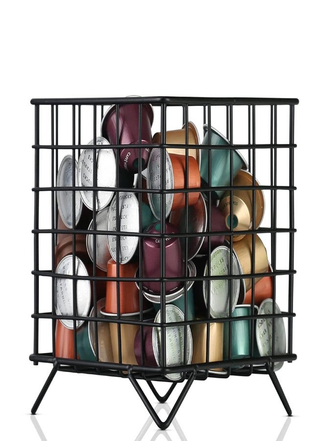 COMZPLIFE Coffee Pod Holder, Organizer for K Cup, Large Capacity K Cup Holder for Coffee Station Organizer and Counter Coffee Bar (Matte black) - Image 1