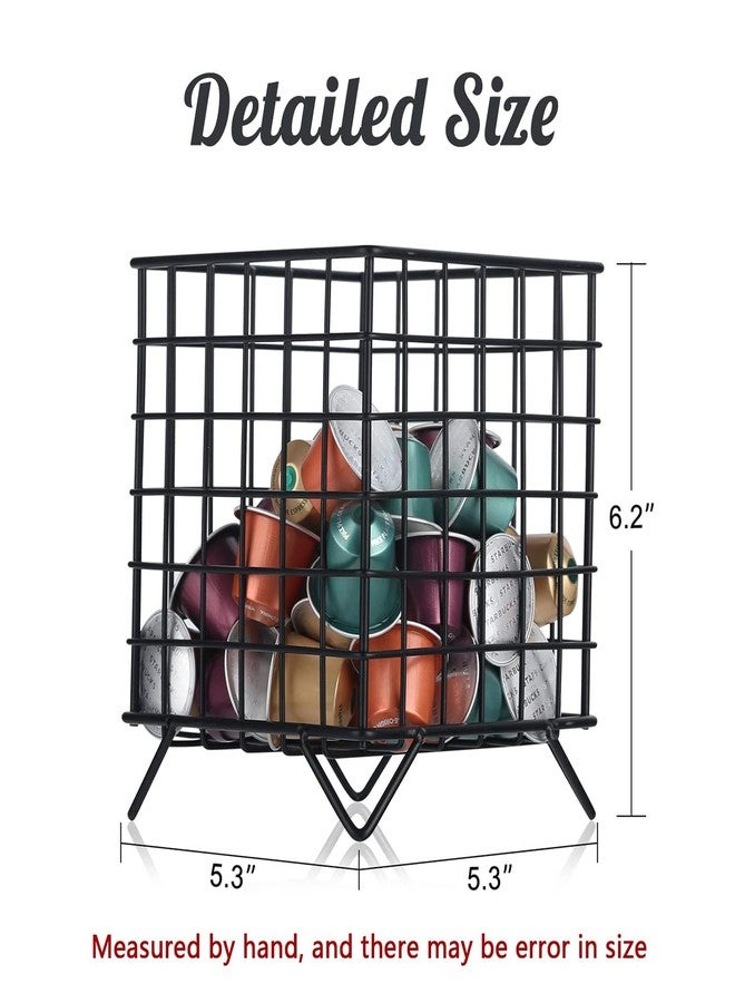 COMZPLIFE Coffee Pod Holder, Organizer for K Cup, Large Capacity K Cup Holder for Coffee Station Organizer and Counter Coffee Bar (Matte black) - Image 5