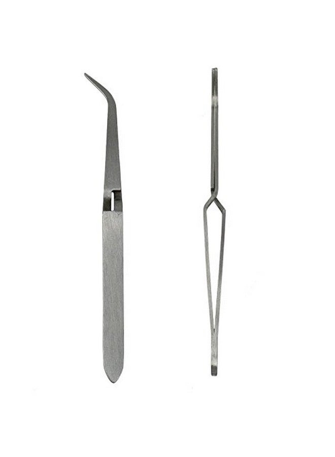 Yimart 1pcs Nail Professional Tools Multi-Function Nail Art Rhinestones Decoration Picking Clip Nipper Stainless Steel Tweezers - Image 3