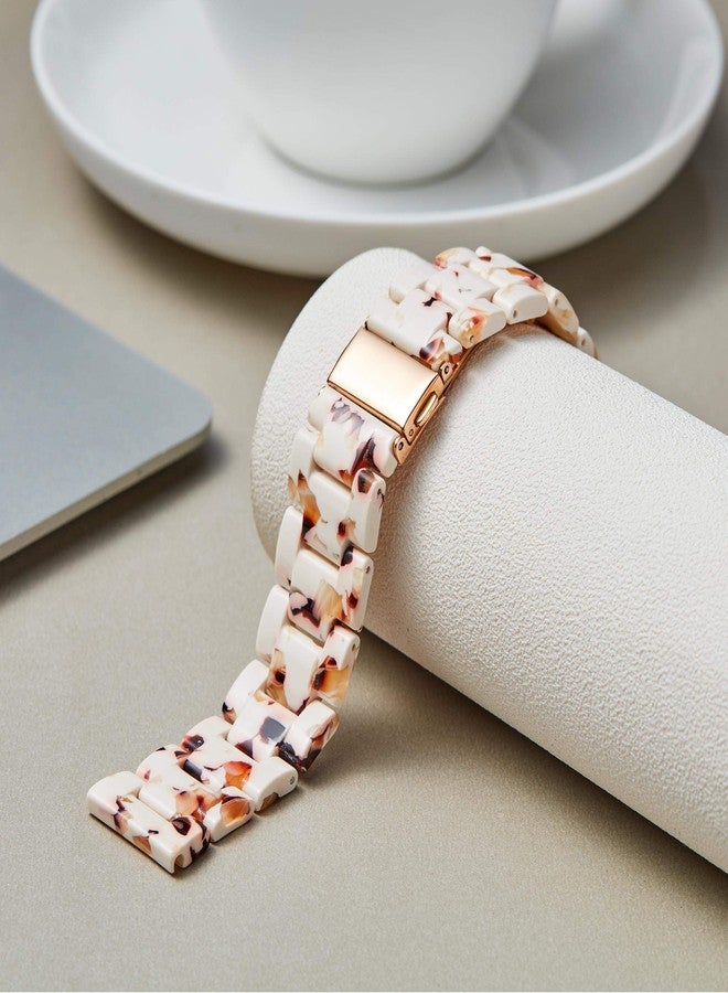 BINLUN Resin Watch Strap for Lady Men 12mm 14mm 16mm 18mm 20mm 22mm, Quick Release Deployment Buckle Replacement Strap for Smartwatch, 14 Colors Lightweight Fashion Band - Image 3