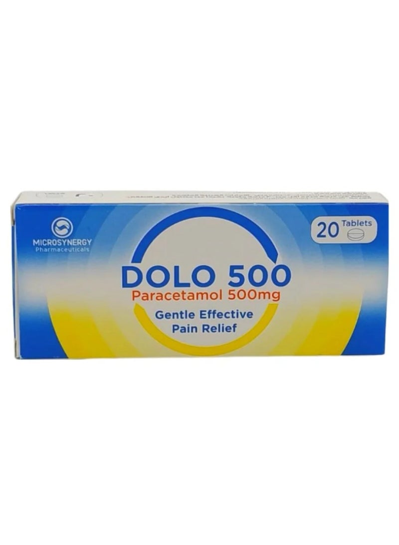 Dolo 500Mg 20 Tablets