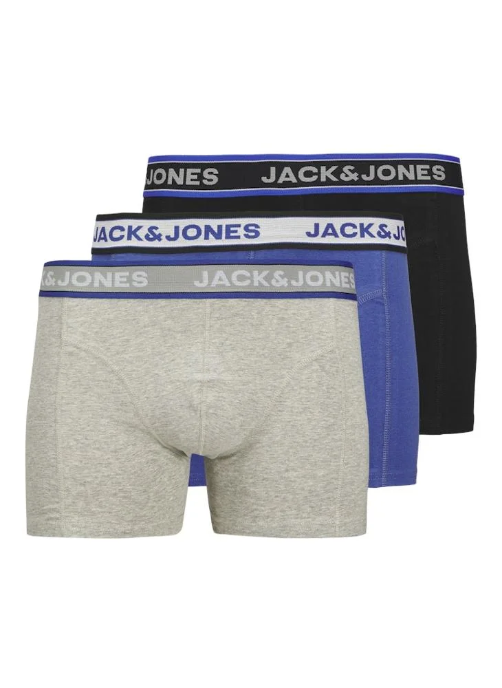 جاك اند جونز 3 Pack of Plus Size Trunks