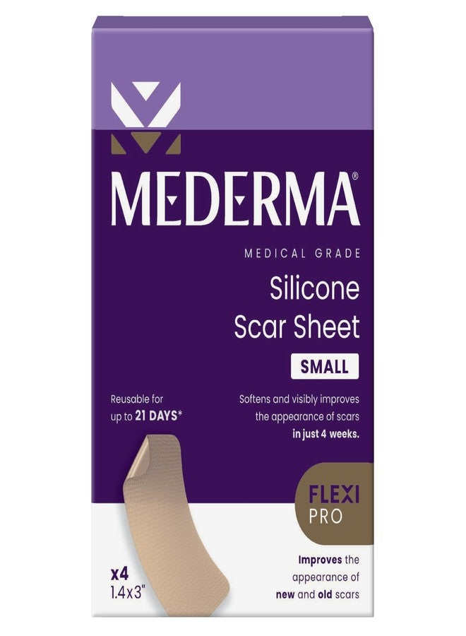Mederma Medical Grade Silicone Scar Sheets - Improves Appearance of Old & New Scars from Injury, Burn & Surgery, Breathable & Flexible, 4 Count - Image 1