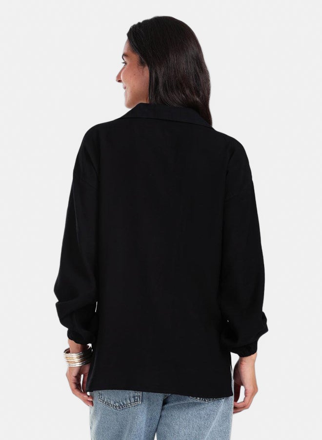 Carina Shirt with Elastic Cuffs - Image 3