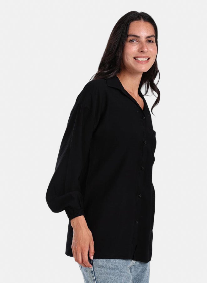 Carina Shirt with Elastic Cuffs - Image 2