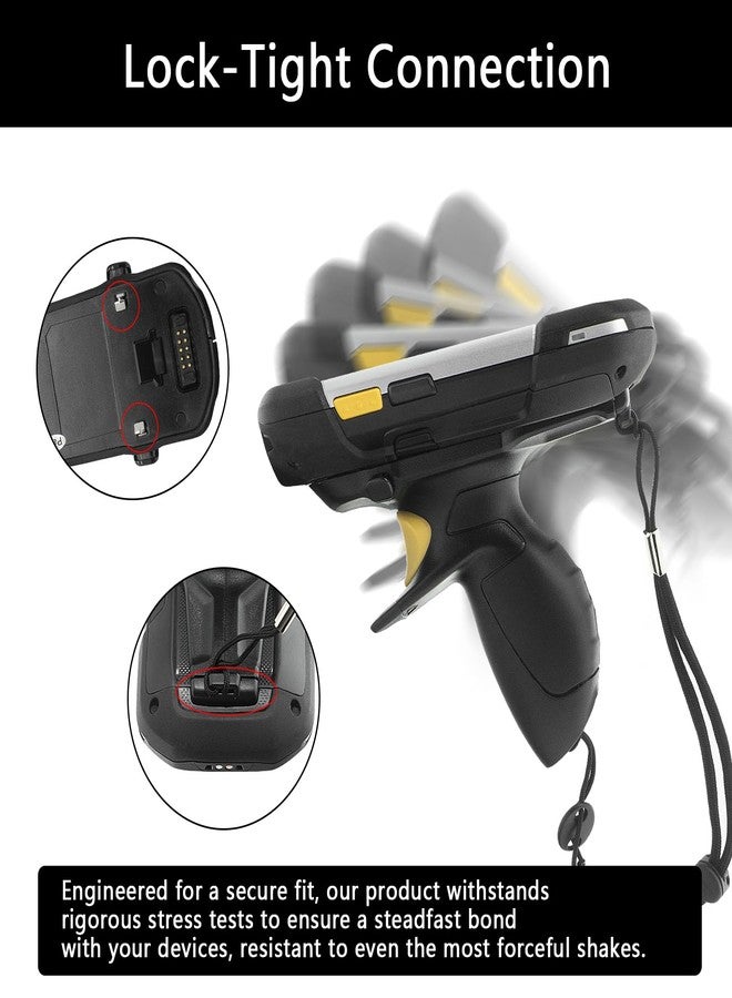 IYOUBOL Trigger Handle for Zebra Symbol TC70 TC72 TC75 TC77 TC70x TC75x Handheld Barcode Scanner Mobile Computer - P/N: TRG-TC7X-SNP1-02 TRG-TC7X-SNP1-01 Secure Snap-On Design - Image 4