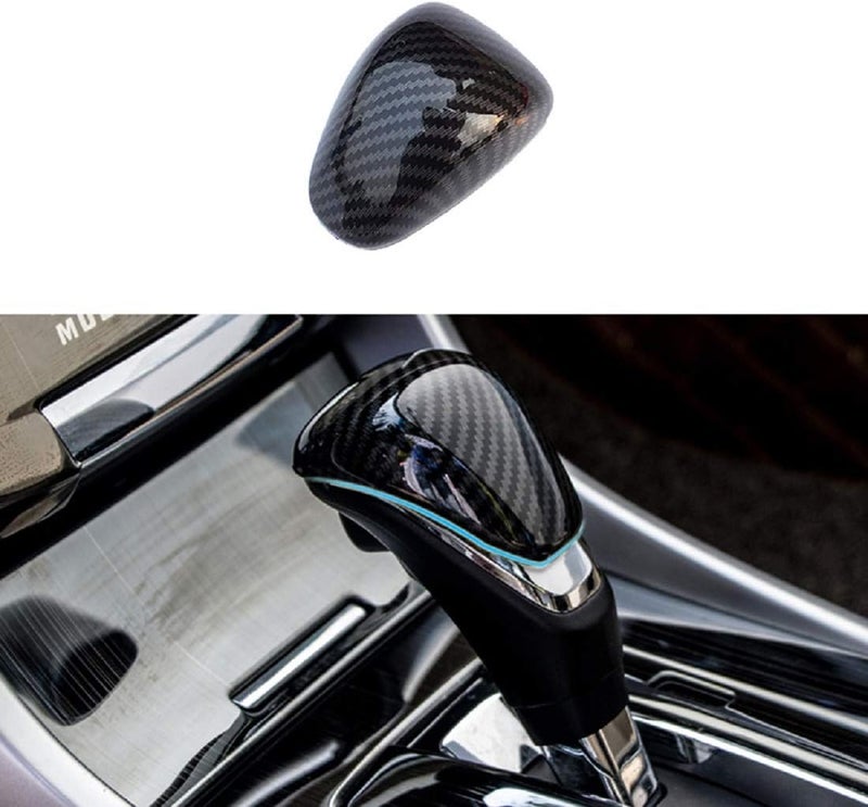 RUIHE Carbon Fiber Color Interior Gear Shift Knob Decorator Cover Fit for Honda Accord 2013-2017 - Image 3