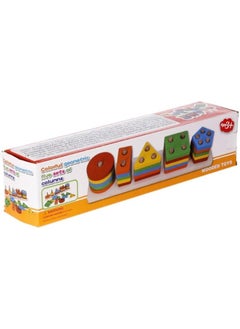 2 Pieces Shape Sorting Educational Toys for Kids – Fun Learning with Colorful Geometric Designs
