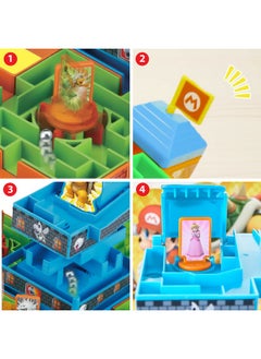 Epoch Super Mario Maze Game Deluxe Single Player Tabletop Action Game For Ages 4+  - Image 5