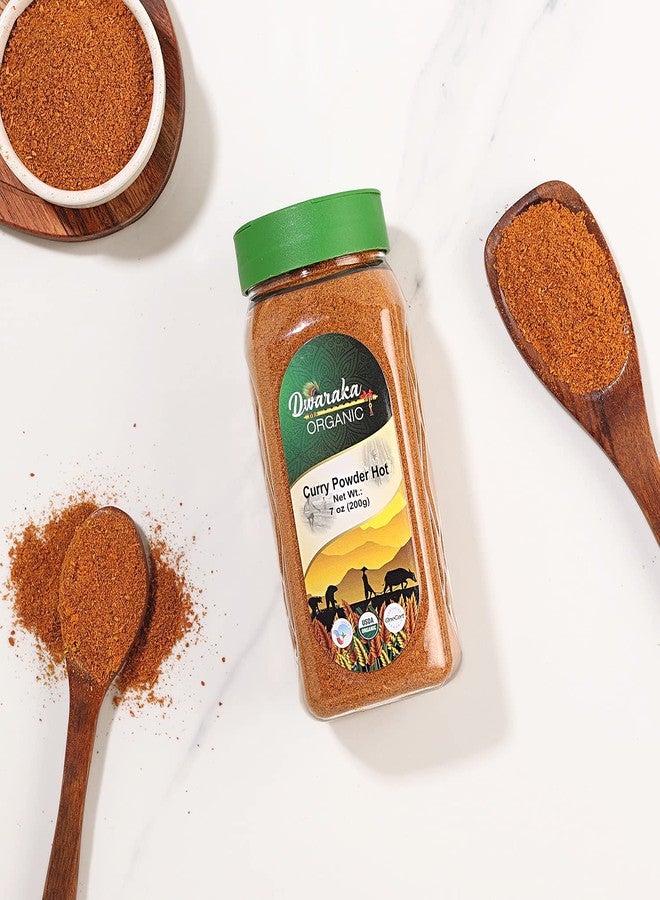 Dwaraka Organic - Curry Powder Hot, 7oz, Healthy, Organic, Non GMO, All Natural - Image 3