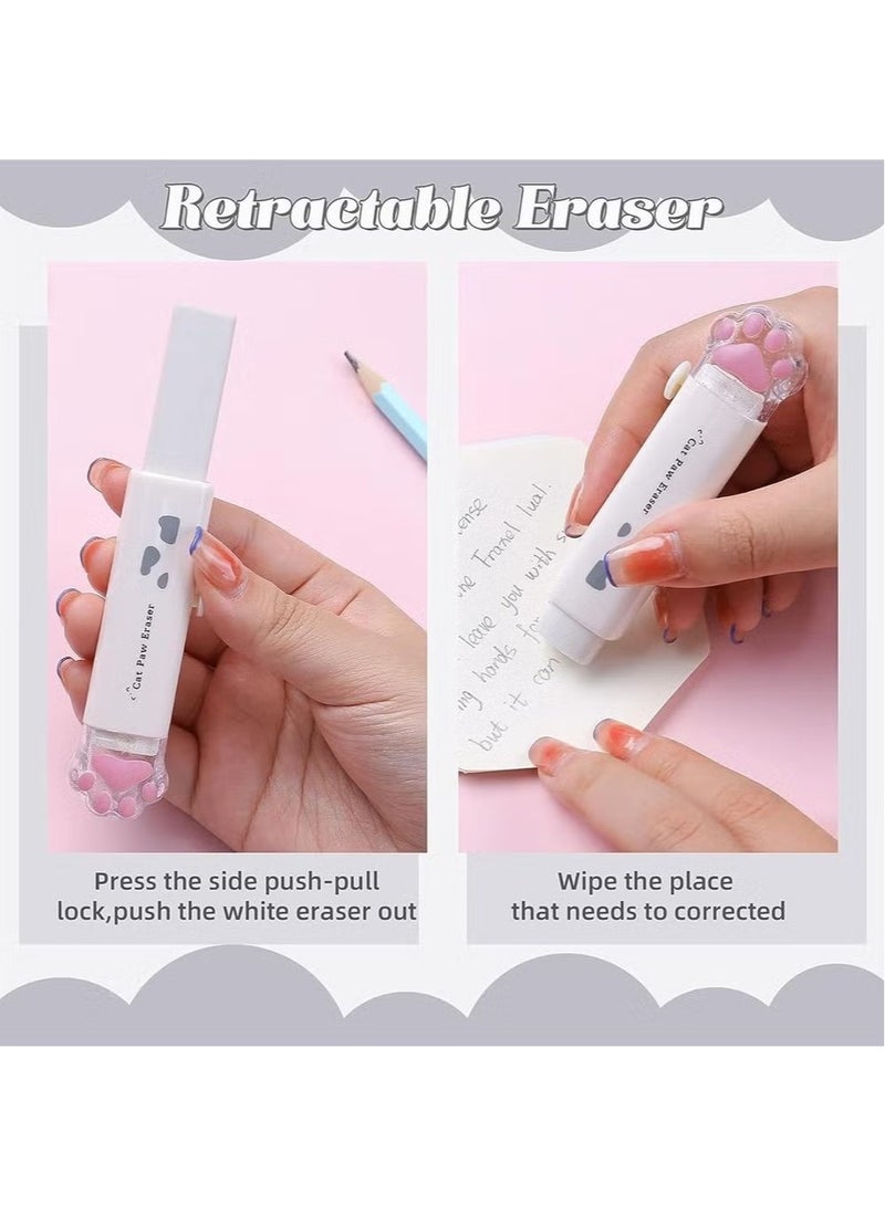 9 أجهزة كمبيوتر لطيفة Cat Paw Stationery مجموعة لوازم عشاق القطط الأولاد والبنات - Image 5