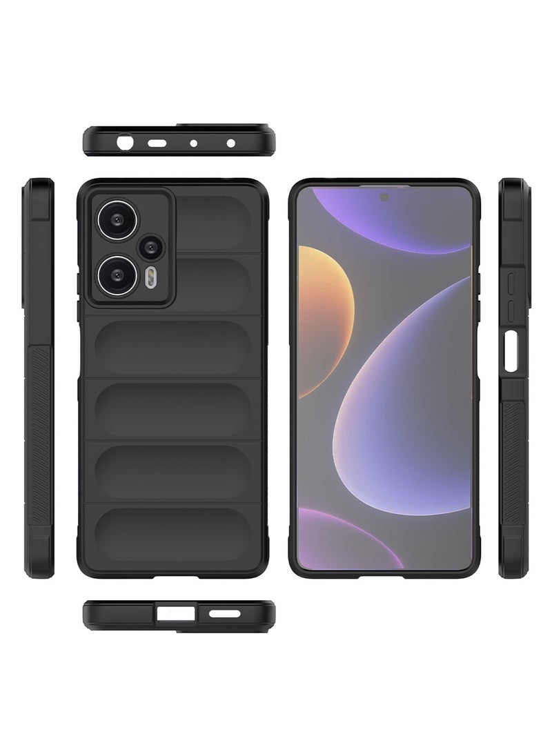 CaseNeo - Xiaomi Poco F5/Redmi Note12Turbo 5G Case Cover,Cushion Soft Silicone Shockproof Anti-Scratch Protective Bumper Shell Comfortable Touch Anti-Fingerprint Case for Xiaomi Poco F5/Redmi Note12Turbo 5G - Image 1