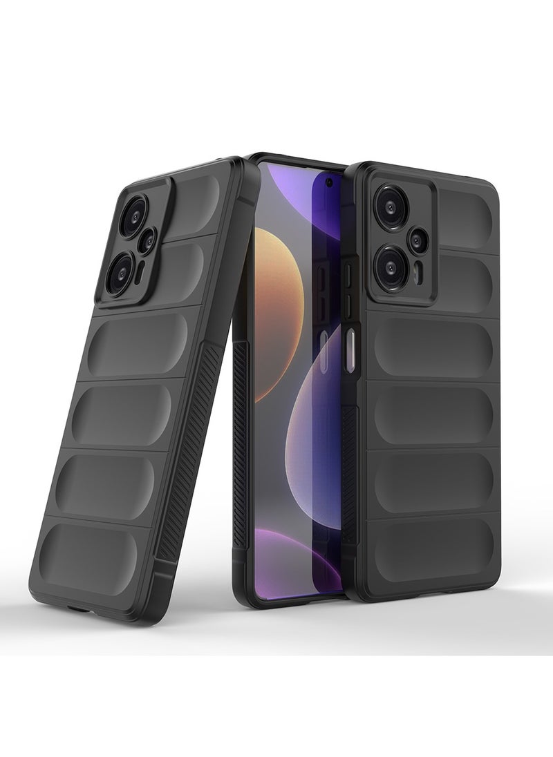 CaseNeo - Xiaomi Poco F5/Redmi Note12Turbo 5G Case Cover,Cushion Soft Silicone Shockproof Anti-Scratch Protective Bumper Shell Comfortable Touch Anti-Fingerprint Case for Xiaomi Poco F5/Redmi Note12Turbo 5G - Image 1