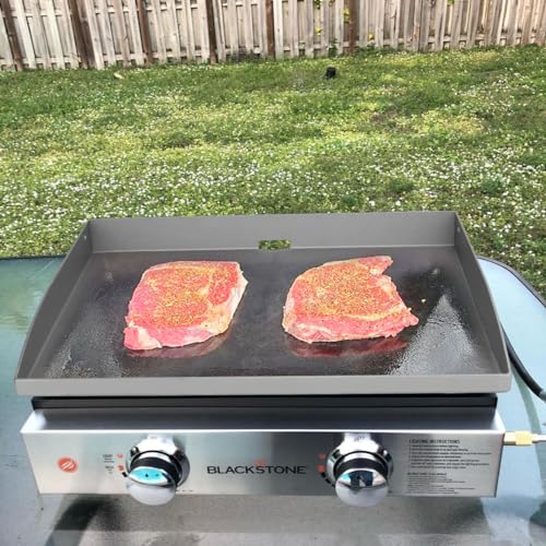 GLOWYE Griddle Replacement Top for Blackstone 22 Inch Griddle, Stainless Steel Flat Top Griddle for Blackstone 1935 Grill with Rear Grease System Cooking Station - Image 3