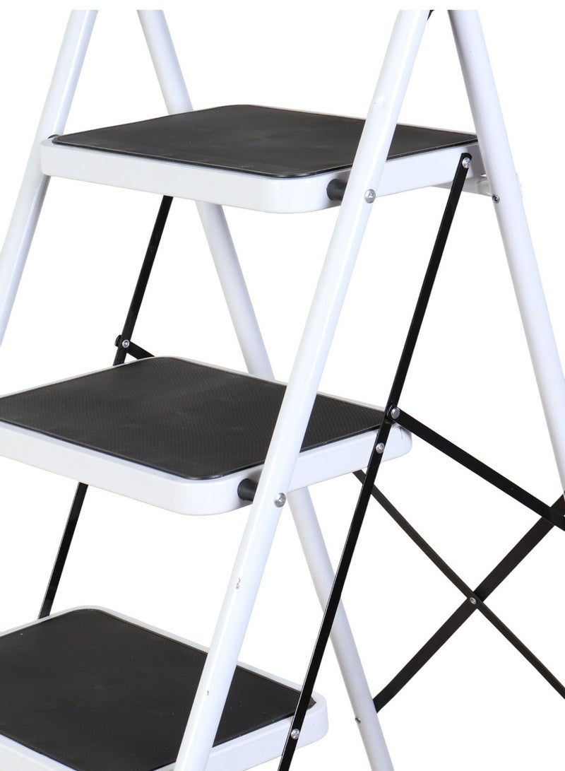 HOMEVEO 5-Step Iron Ladder with Cushioned Safety Handle - Safe and Balanced Design for Home Use - Image 2