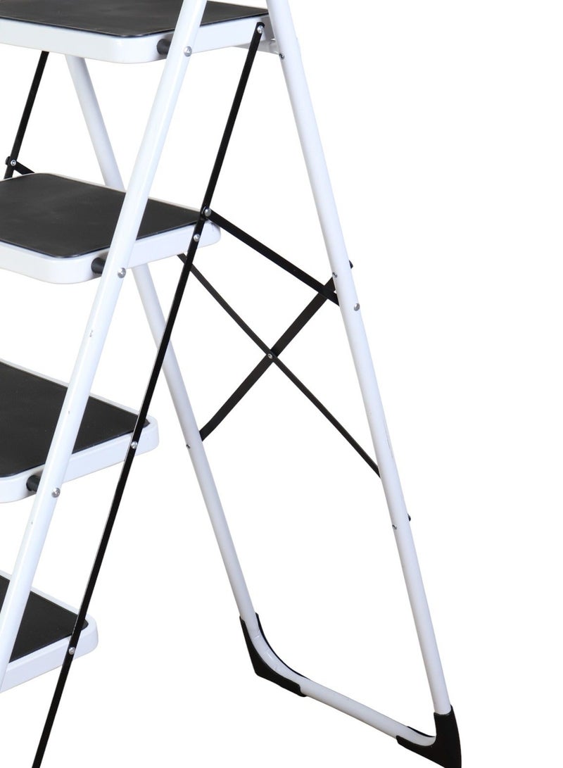 HOMEVEO 5-Step Iron Ladder with Cushioned Safety Handle - Safe and Balanced Design for Home Use - Image 3